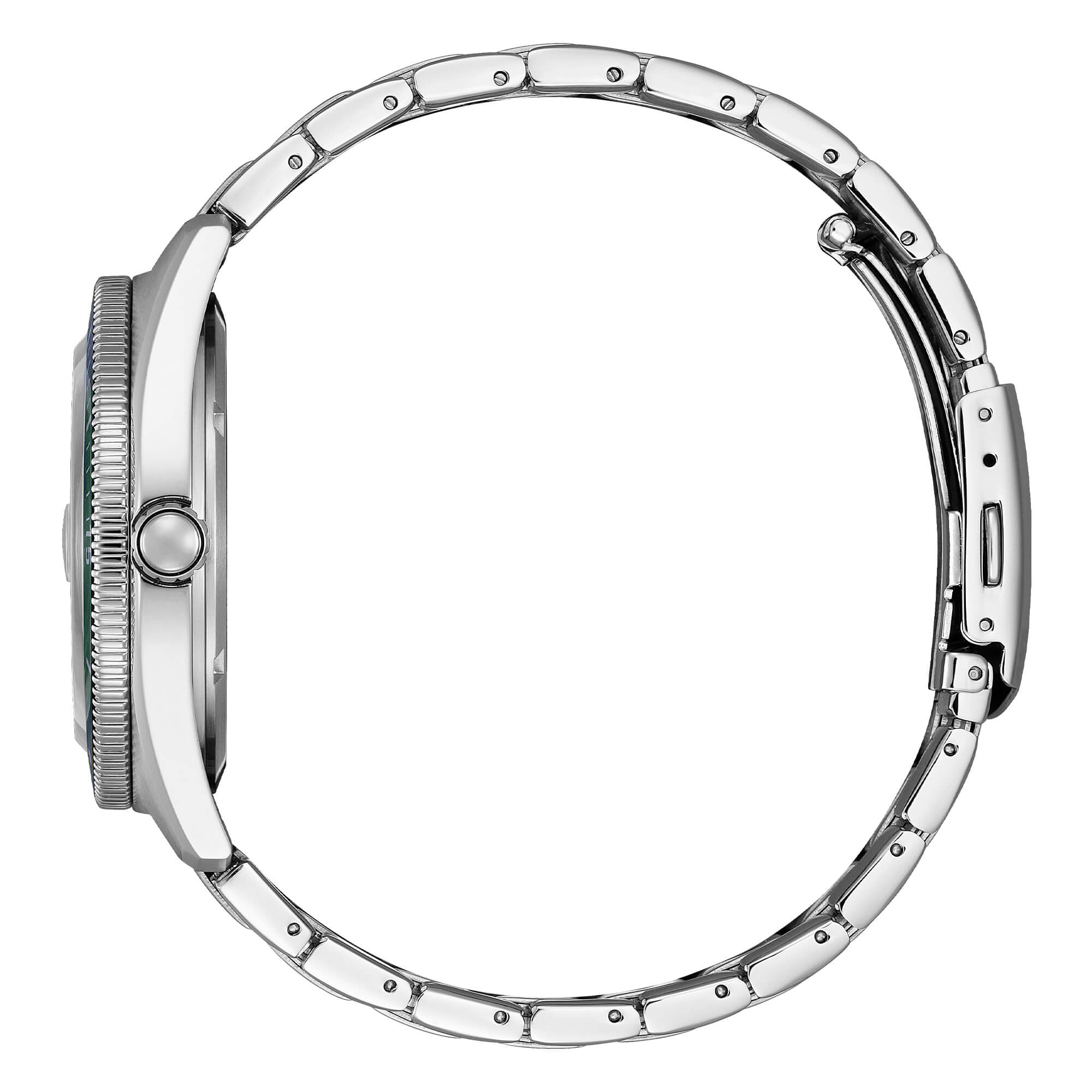 Orologio Citizen Eco-Drive in acciaio con quadrante verde