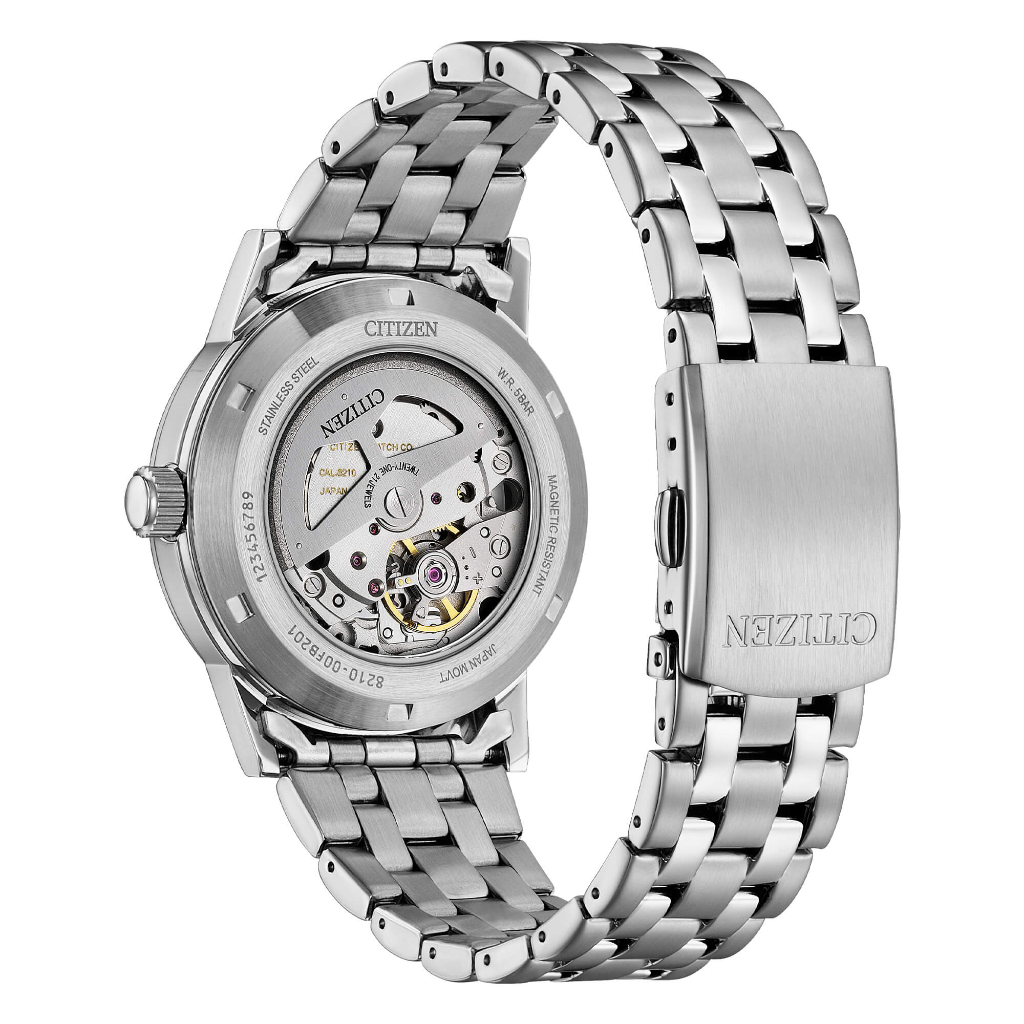 Orologio Citizen automatico in acciaio con quadrante verde Classic Automatic